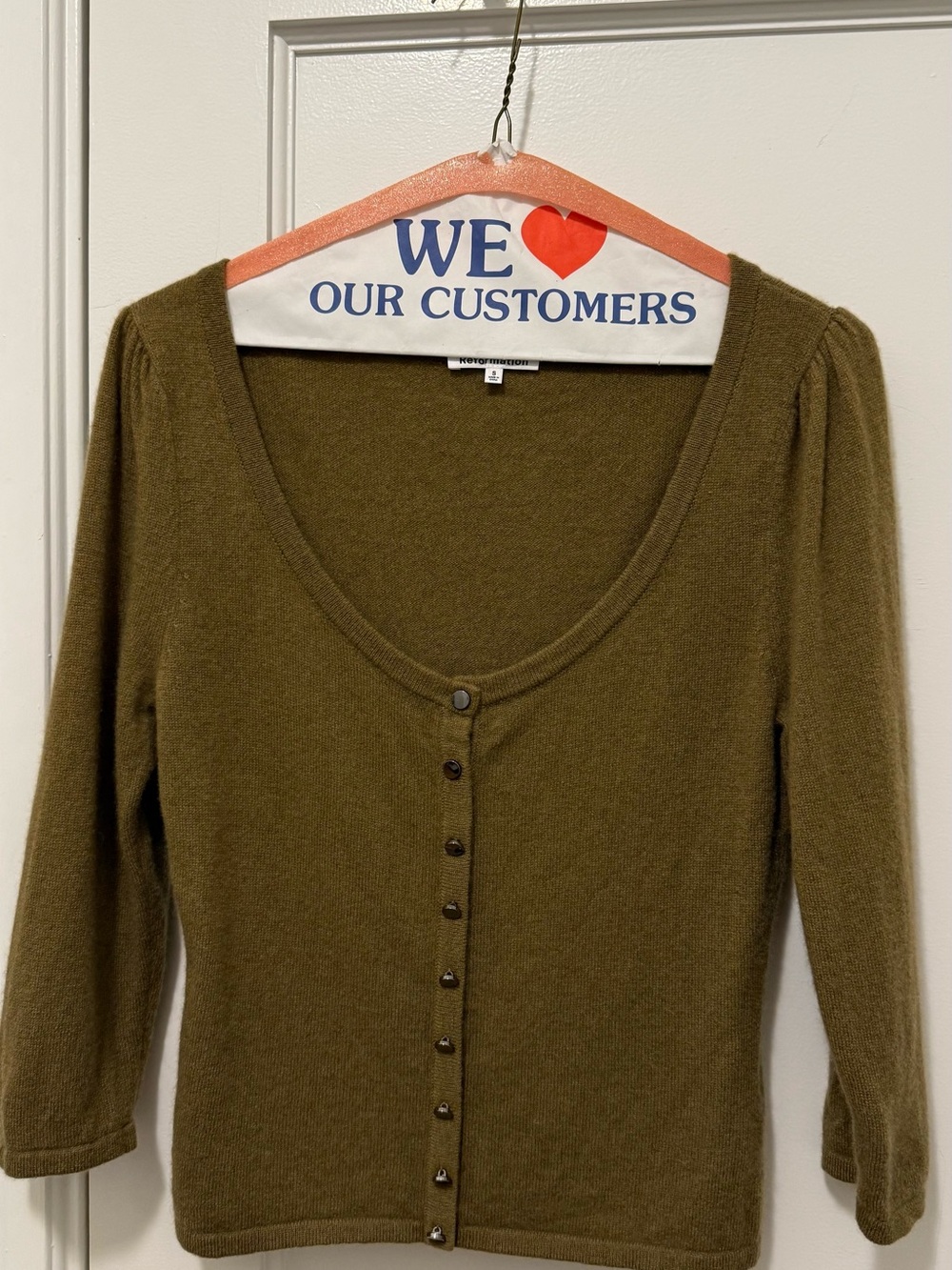 Reformation 100% Cashmere Sweater